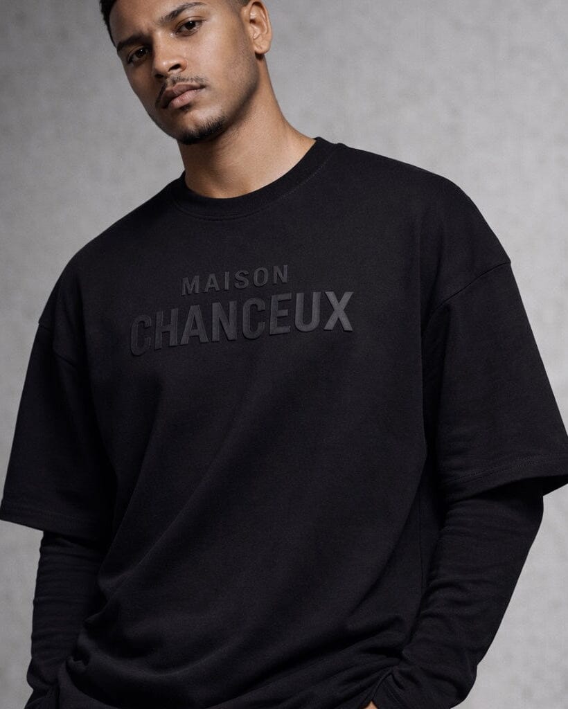 Maison Chanceux Oversized Signature Tee Clothing Maison Chanceux 